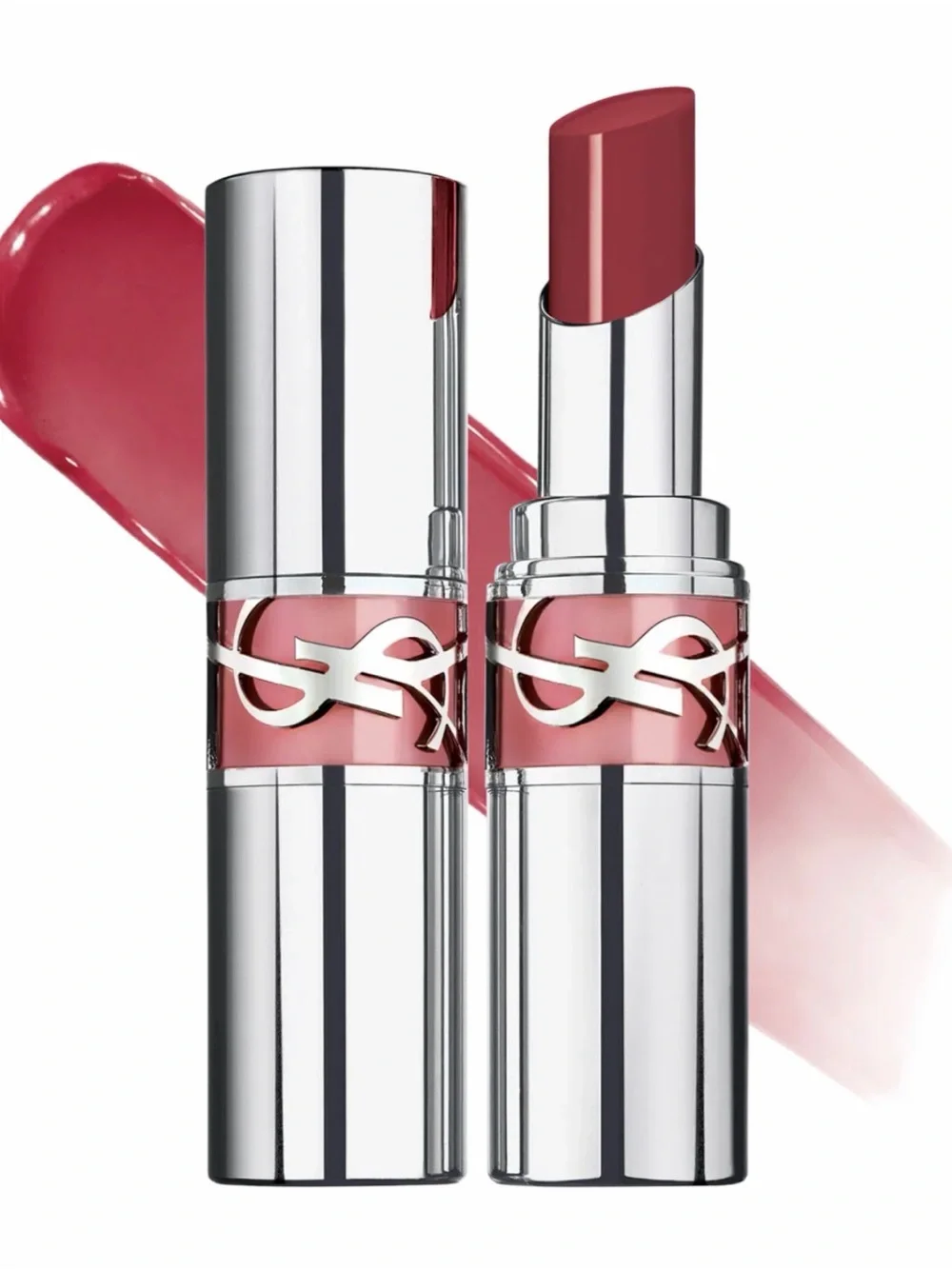 YSL Loveshine High-Shine Caring Lipstick 154 Love Berry - dark pink